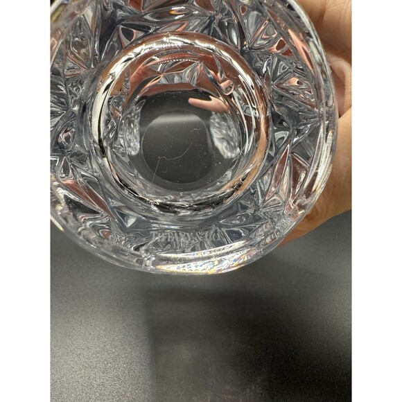 TIFFANY & CO Rock Cut Highball Glass Lead Crystal 6 1/2" Germany Set Of 3 Read - Picture 2 of 6